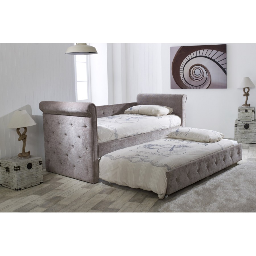 Full size outlet velvet daybed